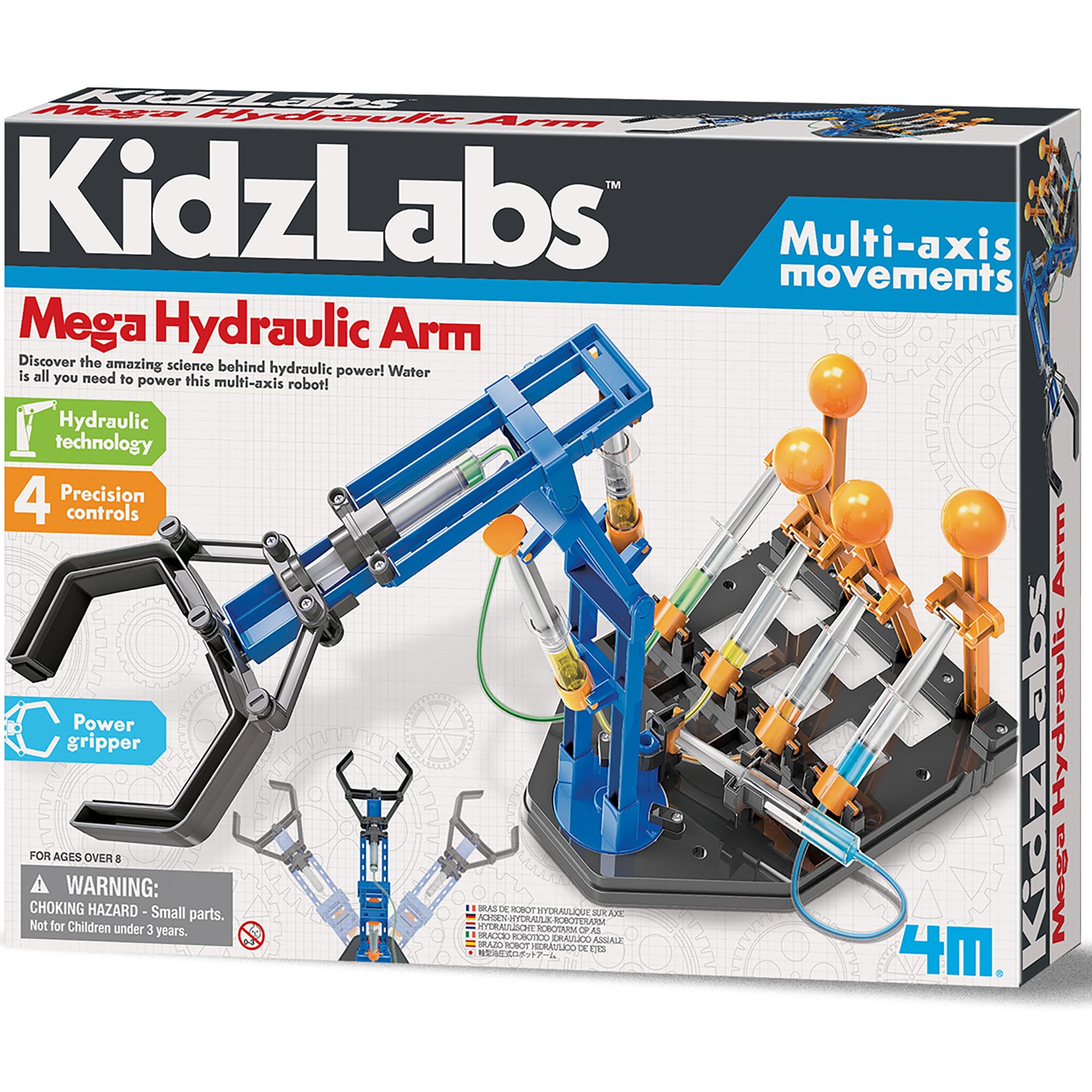 4M - KidzLabs - Mega Hydraulic Arm, Science - Amazon Canada